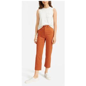 EVERLANE Light Weight Straight Leg Crop Pants